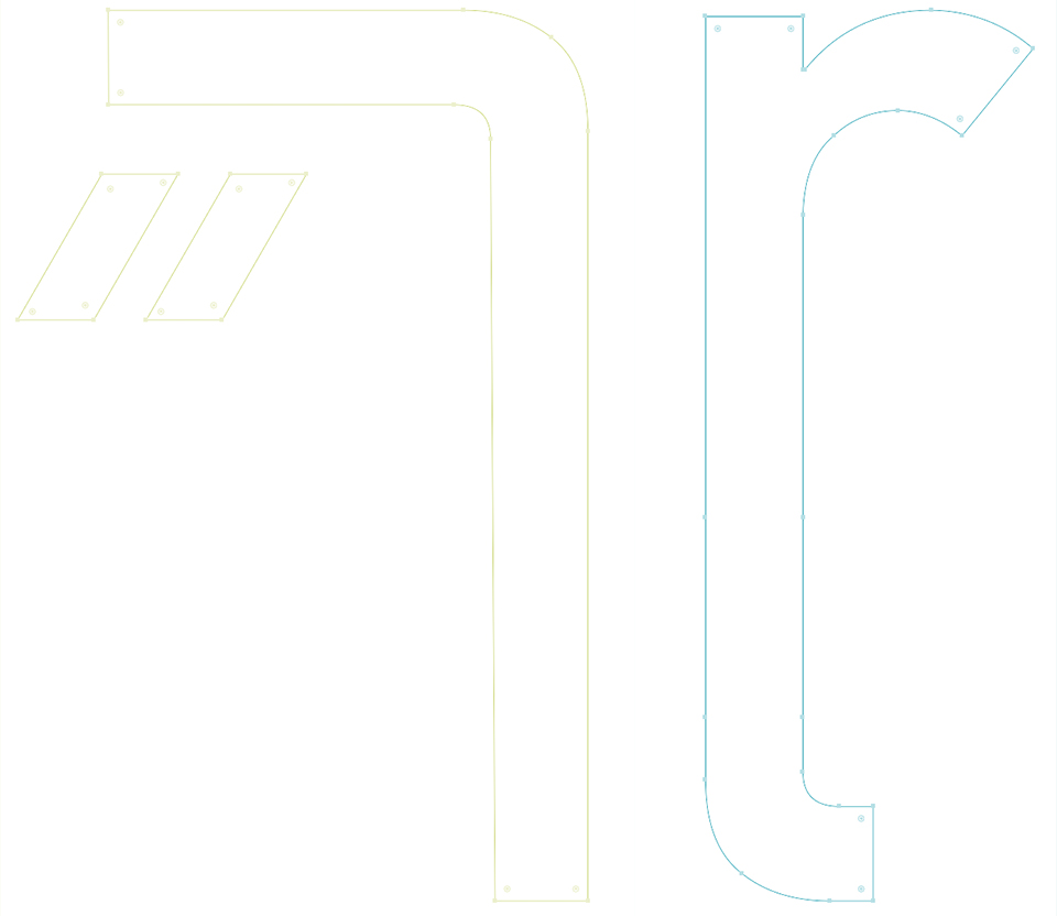 Erste Eindrücke der neuen markanten Logo-Elemente der Stadtwerke Waldbröl // Ein Projektbeispiel von digitalbynature®